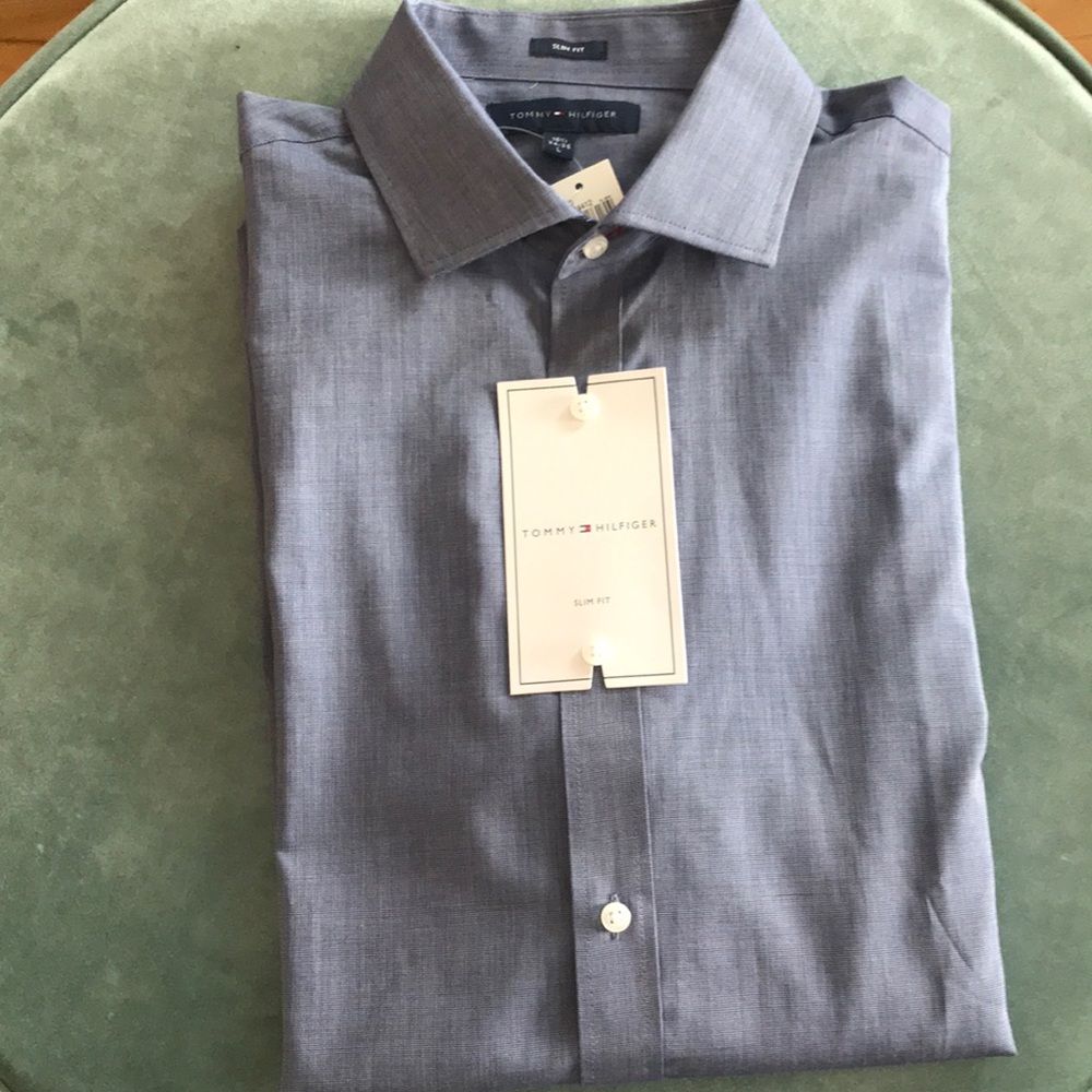 Tommy Hilfiger men’s dress shirt 161/2 34-35 L